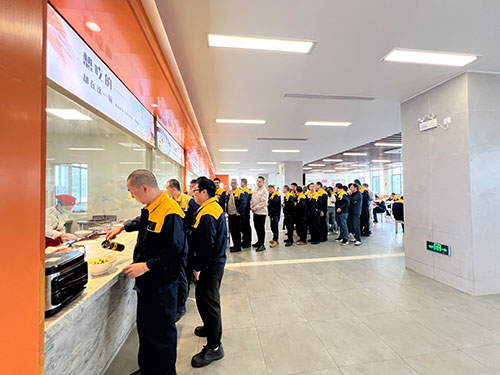  【喜迎食堂新篇章 共品舌尖幸福感】創(chuàng)力集團食堂運營模式升級暨開業(yè)活動取得圓滿成功(圖8)